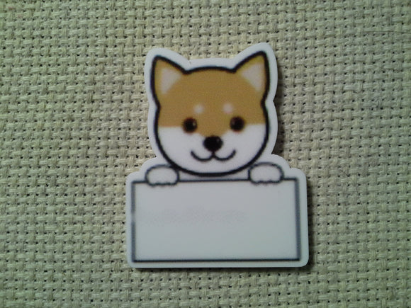 First view of the Corgi in a Pocket Needle Minder