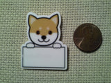 Second view of the Corgi in a Pocket Needle Minder