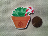 Second view of the Christmas Cactus Needle Minder