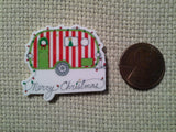 Second view of the Merry Christmas Camper Needle Minder