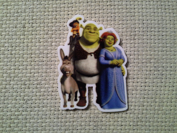 First view of the Shrek and Family Needle Minder