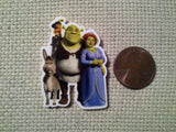 Second view of the Shrek and Family Needle Minder