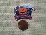 Second view of the Happy Halloween Needle Minder