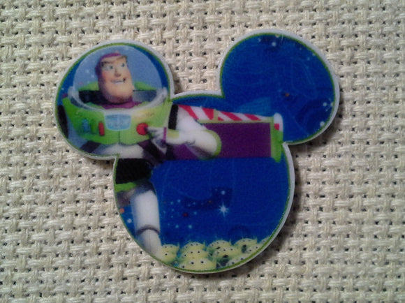 First view of the Buzz Lightyear Mouse Head Needle Minder