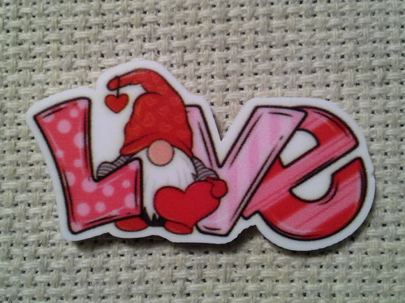 First view of the Gnome Love Needle Minder