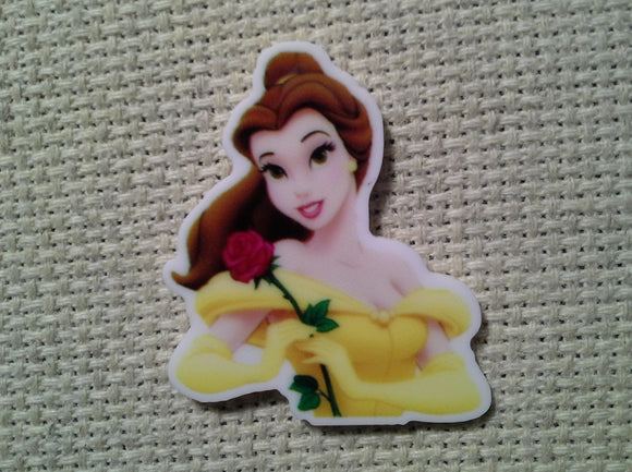 First view of the Belle with a Red Rose Needle Minder