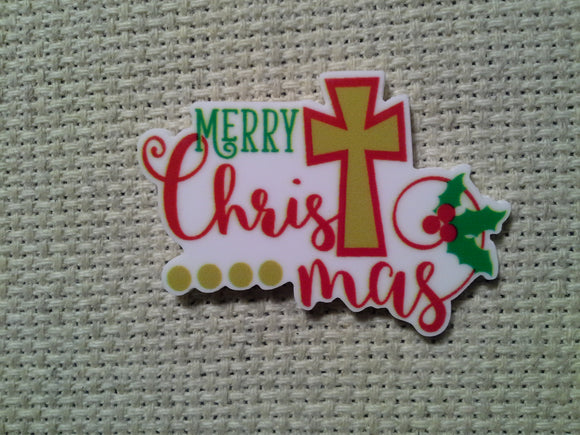 First view of the Merry Christmas Needle Minder