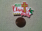 Second view of the Merry Christmas Needle Minder