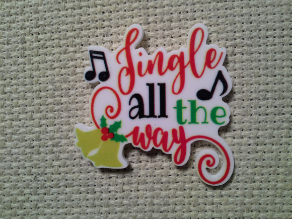 First view of the Jingle All The Way Needle Minder
