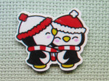 First view of the A Couple of Christmas Penguins Needle Minder