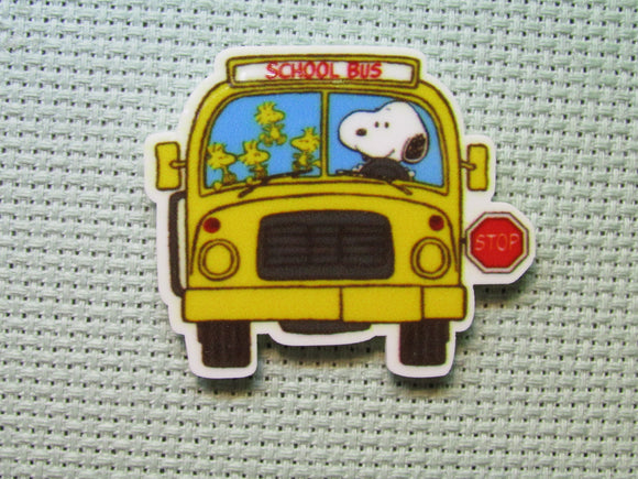 First view of the Bus Driver Snoopy Needle Minder