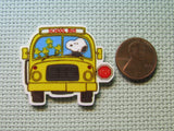 Second view of the Bus Driver Snoopy Needle Minder