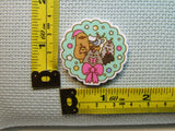 Third view of the Christmas Caroling Cats Needle Minder