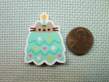Second view of the Cute Cat Christmas Tree Needle Minder