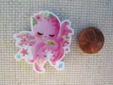 Third view of Pink Octopus Needle Minder.