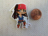 Second view of A Pirate's Life For Me Needle Minder.