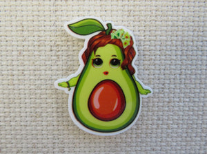 First view of Sassy Avocado Needle Minder.