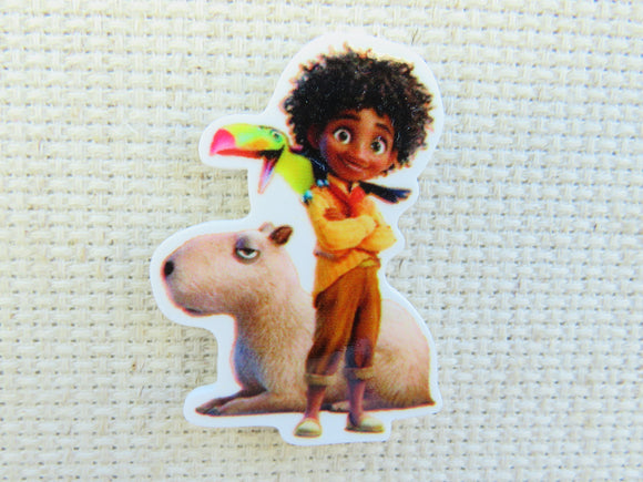 First view of Antonio and his Animals Needle Minder.