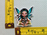 Third view of the Indian Fairy Holding A Wolf Pup Needle Minder