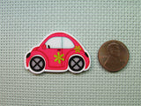 Second view of the Red Bug Car Needle Minder
