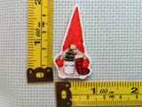 Third view of the Christmas Gnome Needle Minder