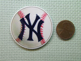 Second view of the New York Yankees Baseball Needle Minder
