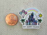 Second view of My Happy Place Needle Minder.