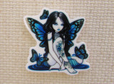 First view of Blue Butterfly Fairy Needle Minder.