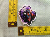 Third view of the Jack and Sally in a Purple Heart Needle Minder