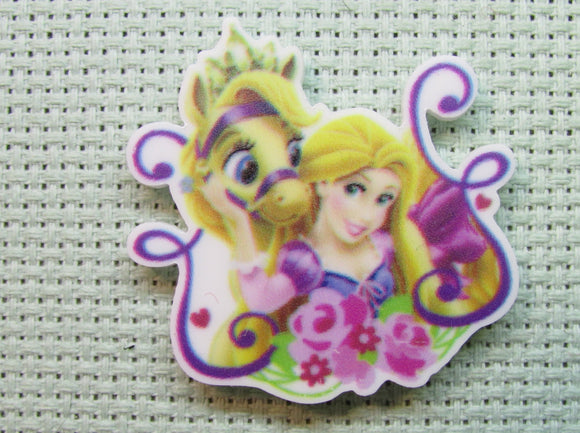 First view of the Rapunzel and Blondie Needle Minder