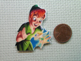 Second view of the Peter Pan and Tinkerbell Needle Minder