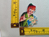 Third view of the Peter Pan and Tinkerbell Needle Minder