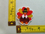 Third view of the Colorful Patchwork Turkey Needle Minder