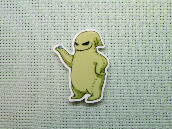 First view of the Oogie Boogie Needle Minder