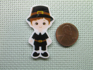 First view of the Boy or Girl Pilgrim Needle Minder