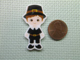 Second view of the Boy or Girl Pilgrim Needle Minder