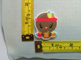 Third view of the Native American Turkey Needle Minder