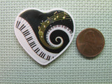 Second view of the Piano Heart Needle Minder
