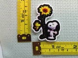 Third view of the You Are My Sunshine Snoopy Needle Minder