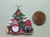 Second view of the Christmas Tree Gnomes Needle Minder