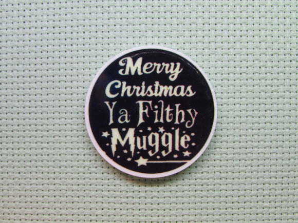 First view of the Merry Christmas a Filthy Muggle Needle Minder