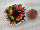 Second view of Colorful Sunflower Needle Minder.