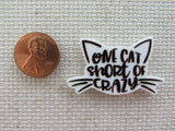 Second view of One Cat Short of Crazy Needle Minder.