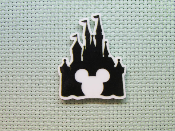 First view of the Disney Castle with Mouse Head Needle Minder