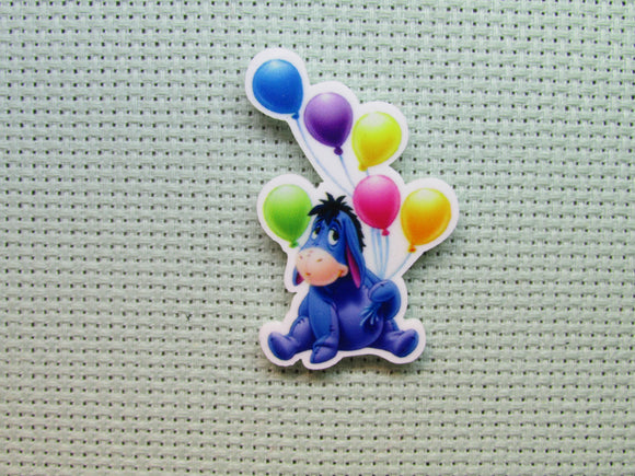 First view of the Eeyore with a Bunch Of Balloons Needle Minder