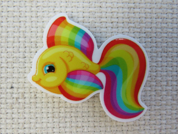 First view of Rainbow Goldfish Needle Minder.