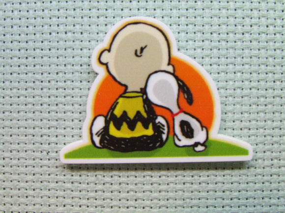 First view of the Charlie Brown and Snoopy at Sunset Needle Minder