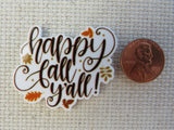 Second view of Happy Fall Y'all Needle Minder.