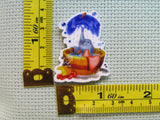 Third view of the Dumbo Playing in a Tub of Water Needle Minder