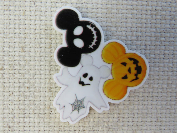 First view of Spooky Mickey Trio Needle Minder.